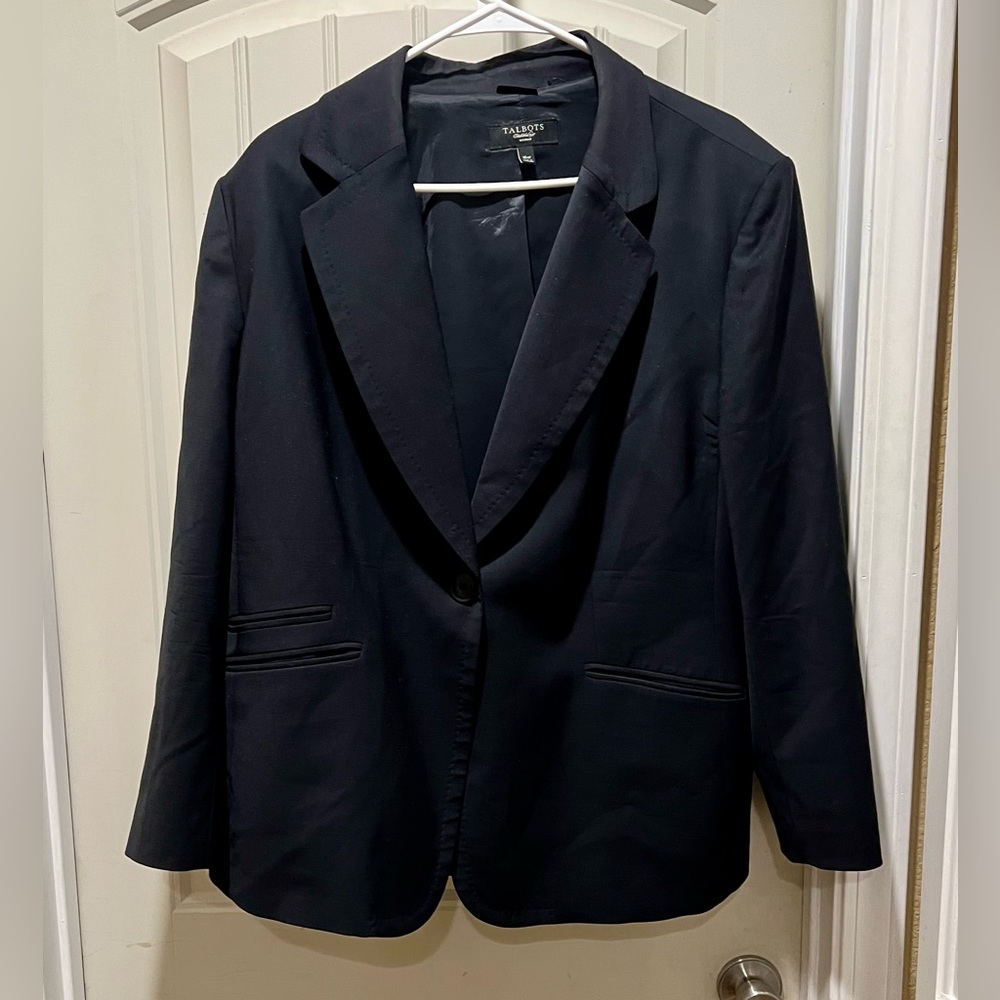 Talbot womens stretch suit jacket brand new wo tags